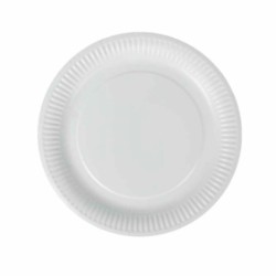 Set de Platos Algon Desechables Blanco Cartu00f3n 23 cm (36 Unidades)