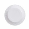 Set de Platos Algon Desechables Blanco Cartu00f3n 18 cm (10 Unidades)