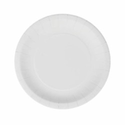 Set de Platos Algon Desechables Blanco Cartu00f3n 20 cm (36 Unidades)