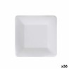 Set de Platos Algon Desechables Blanco Cartu00f3n 18 cm (36 Unidades)