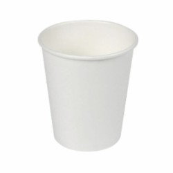 Set de Vasos Algon Cartu00f3n Desechables Blanco 36 Unidades (50 Piezas)