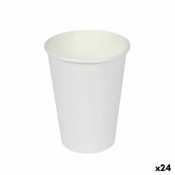 Set de Vasos Algon Cartu00f3n Desechables Blanco 24 Unidades (50 Piezas)