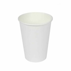 Set de Vasos Algon Cartu00f3n Desechables Blanco 24 Unidades (50 Piezas)