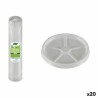 Set de tapas para vasos Algon Cafu00e9 100 Piezas 200 ml (20 Unidades)