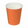 Set de Vasos Algon Cartu00f3n Desechables Naranja 36 Unidades (24 Piezas)