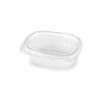 Recipiente Conservador de Alimentos Algon Reutilizable 250 ml Transparente Ovalado 14 x 11 x 4,5 cm (12 Unidades)