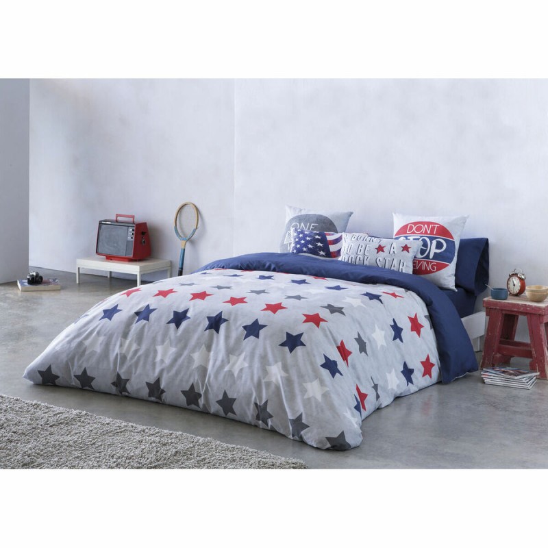 Funda Nórdica Naturals American Star Cama de 180/190 (260 x 220 cm)