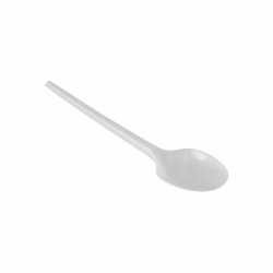 Set de Cucharas Algon Reutilizable Blanco 36 Unidades 16,5 cm