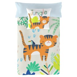 Funda Nórdica Naturals Tiger Cama de 105/110 (180 x 220 cm)