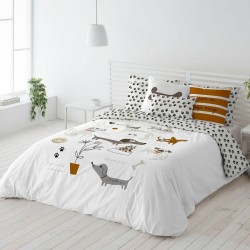 Funda Nórdica Panzup Dogs Cama de 150/160 (240 x 220 cm)