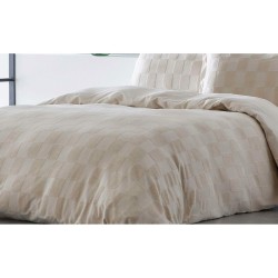 Funda Nórdica Naturals ELBA Beige Cama de 90 (150 x 220 cm)