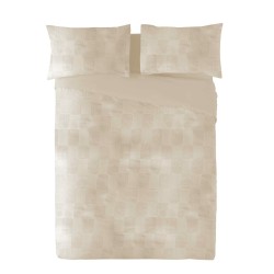 Funda Nórdica Naturals ELBA Beige Cama de 150 (240 x 220 cm)