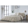 Funda Nórdica Naturals ELBA Beige Cama de 150 (240 x 220 cm)