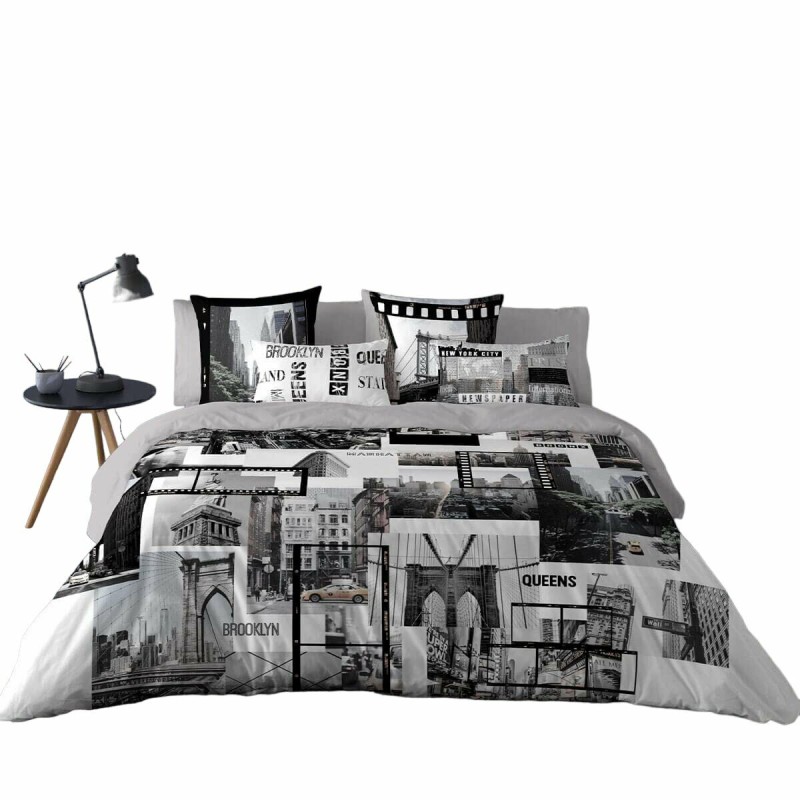 Funda Nórdica Naturals DOWNTOWN Cama de 135 2 Piezas 220 x 220 cm