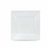 Set de platos reutilizables Algon Blanco Plu00e1stico 23 x 23 x 1,5 cm (36 Unidades)