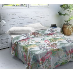 Juego de Sábanas Naturals HAKONE Cama de 150 4 Piezas