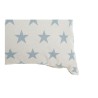 Cojín DKD Home Decor Azul 60 x 10 x 60 cm Estrellas Blanco (2 Unidades)