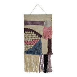 Decoración Colgante DKD Home Decor Jute Algodón (45 x 2 x 115 cm)