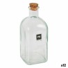 Botella de Cristal La Mediterru00e1nea 700 ml (12 Unidades)