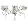 Lámpara de Techo DKD Home Decor Blanco Multicolor Transparente Metal 25 W Shabby Chic 220 V 54 x 54 x 37 cm