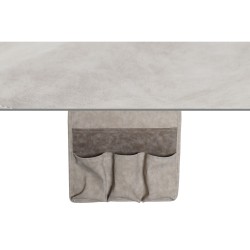 Portamandos DKD Home Decor Gris 30 x 0,5 x 90 cm