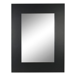 Espejo de pared DKD Home Decor Negro Madera MDF (60 x 2.5 x 86 cm)