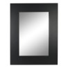 Espejo de pared DKD Home Decor Negro Madera MDF (60 x 2.5 x 86 cm)