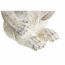 Figura Decorativa DKD Home Decor 16 x 15 x 30 cm Blanco Resina Mono Tropical Decapé