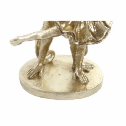 Figura Decorativa DKD Home Decor FZ-95015 18,5 x 11,2 x 29,5 cm Dorado Resina Colonial Mono