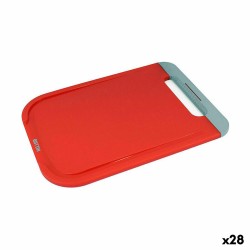 Tabla de cortar Inde Rojo 24,4 x 18 x 0,7 cm (28 Unidades)