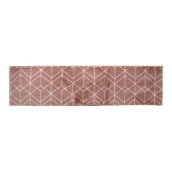 Alfombra DKD Home Decor Rosa Poliéster (60 x 2.4 x 1 cm)