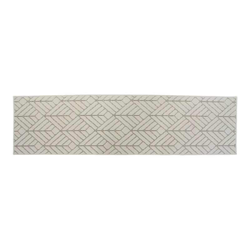 Alfombra DKD Home Decor Poliéster Chic (61 x 240 x 1 cm)