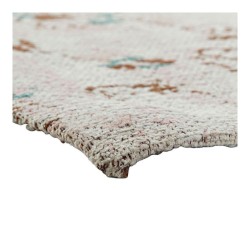 Alfombra DKD Home Decor Beige Algodón (60 x 240 x 1 cm)