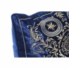 Cojín DKD Home Decor 8424001850358 Dorado 50 x 10 x 30 cm Azul marino