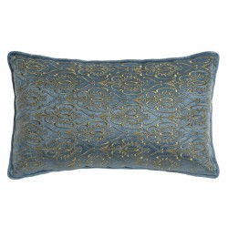 Cojín DKD Home Decor 8424001850396 Azul Dorado 50 x 10 x 30 cm