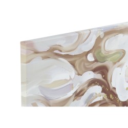 Cuadro DKD Home Decor Abstracto Dorado 90 x 3 x 120 cm Moderno (2 Unidades)