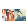 Cuadro DKD Home Decor 99,5 x 3,5 x 99,5 cm Abstracto Moderno (2 Unidades)