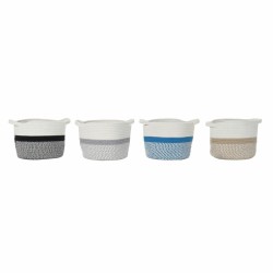 Cesta DKD Home Decor Azul...