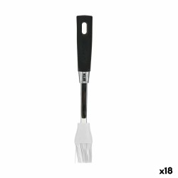 Pincel de Silicona Quttin Foodie Negro 28 x 4 cm 2 mm (18 Unidades)