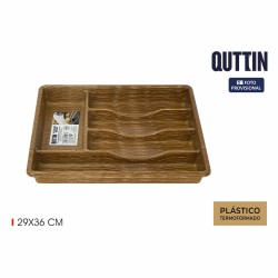 Organizador para Cubiertos Quttin 29 x 36 cm Termoplu00e1stico (12 Unidades)