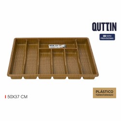 Organizador para Cubiertos Quttin 50 x 37 cm Termoplu00e1stico (12 Unidades)