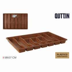 Organizador para Cubiertos Quttin 59 x 38 cm Termoplu00e1stico (12 Unidades)