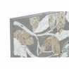 Lienzo DKD Home Decor Beige Gris Hoja de planta 90 x 4 x 70 cm