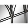 Espejo de pared DKD Home Decor Negro Metal (76 x 4 x 76 cm)