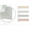 Espejo de pared DKD Home Decor 70 x 2 x 96 cm Cristal Beige Rosa Verde Gris claro Poliestireno Urbano (4 Piezas)