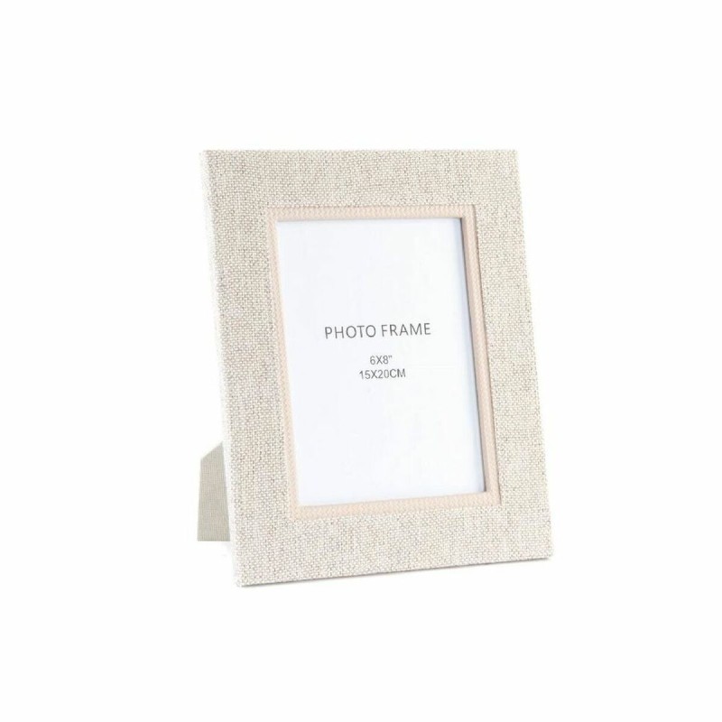 Marco de Fotos DKD Home Decor Beige Madera Tradicional 19 x 1,6 x 24 cm