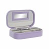 Caja-Joyero DKD Home Decor 8424001859924 Espejo Lila Poliuretano 18 x 10 x 5 cm