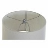 Lámpara de mesa DKD Home Decor Porcelana Beige Azul Poliéster (35 x 35 x 57 cm)