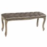 Banqueta DKD Home Decor  Marrón Gris oscuro Madera de caucho 112 x 38 x 48 cm