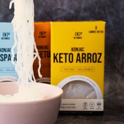 Pasta de arroz Ketonico Conscious Konjac (8 Unidades)